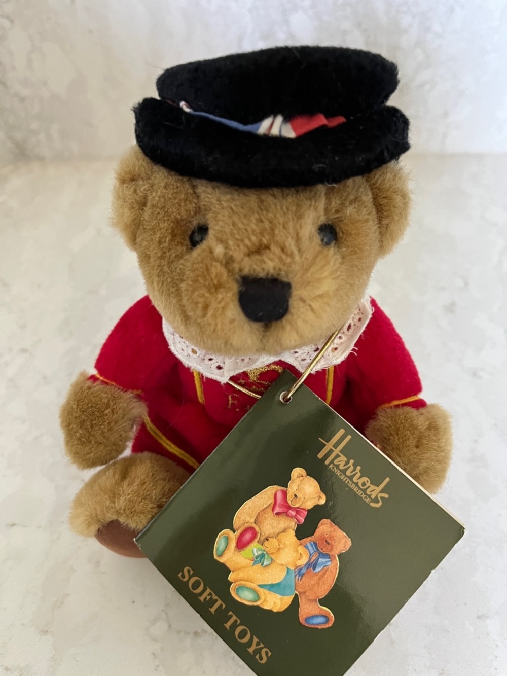 1999 Harrods Brown Bean Beefeater Bear